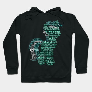 My Little Pony - Lyra Heartstrings Typography Hoodie